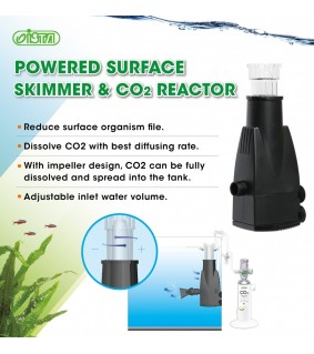Ista Powered Surface Skimmer & CO2 Reactor I-515